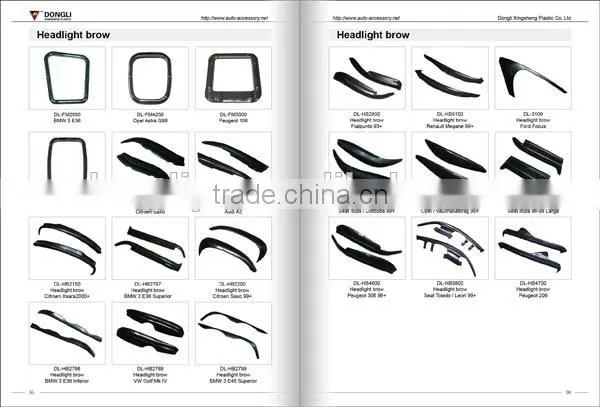 car interior decoration E36 left hand drive gear frame trim car parts factory in China