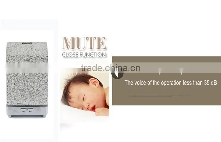2015 new arriving factory price home appliances STONE ultrasonic aromatherapy diffuser