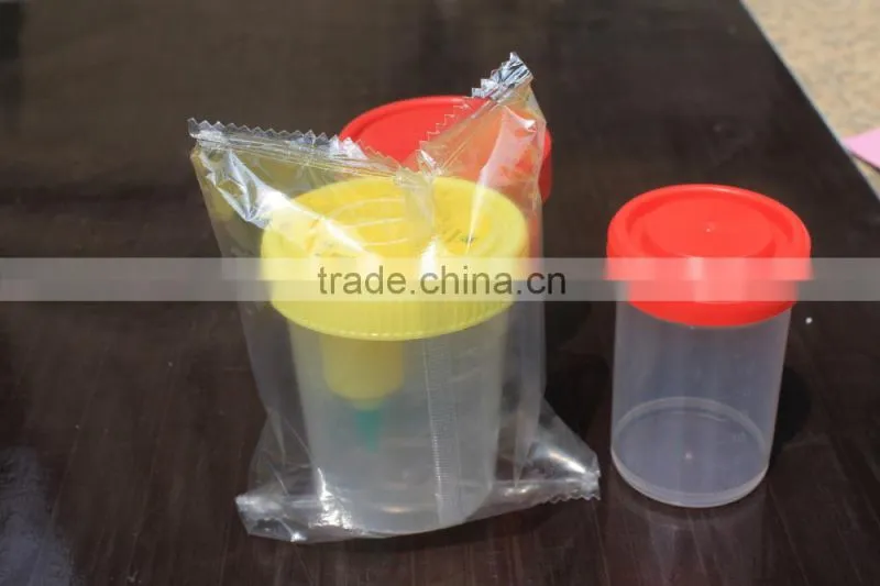 high quality disposable medical consumables urine collection container for hospital