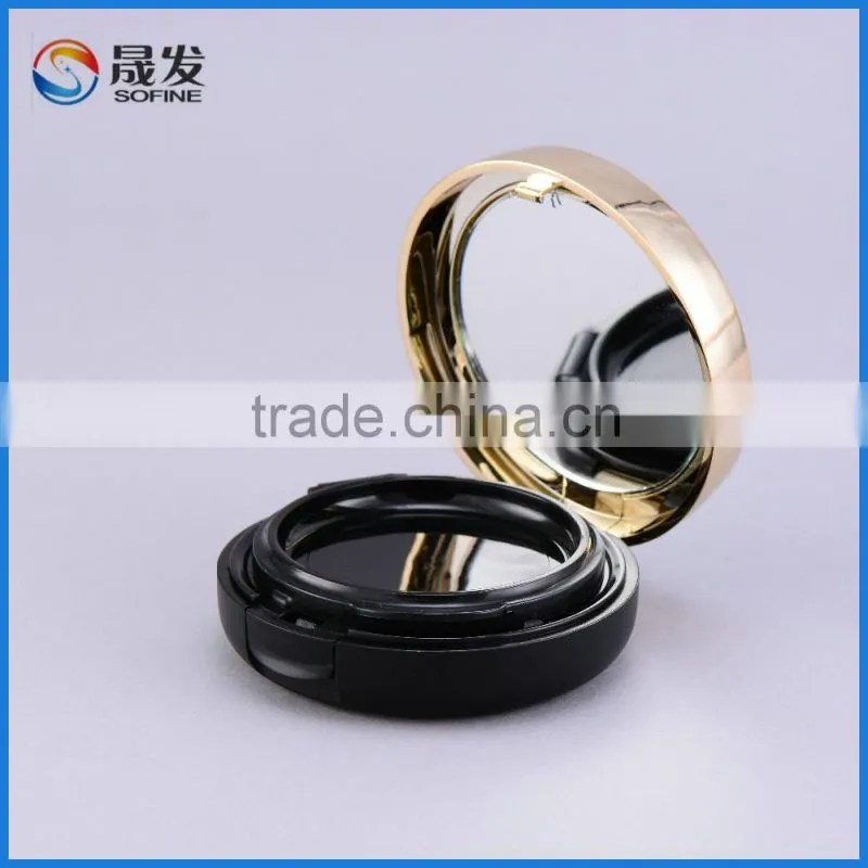 Wholesale double wall empty compact powder air cushion container