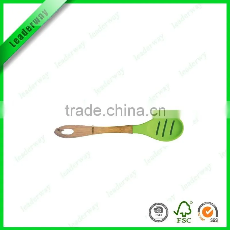 Olive wood tableware scoop to soup