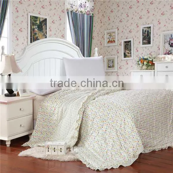 2016 classical design king size lightweight quilt cover set
