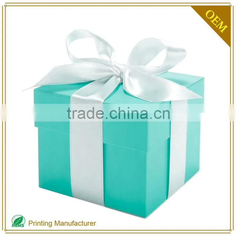 2017 Food Grade Paper Cake Sandwich Box With LOGO Printing