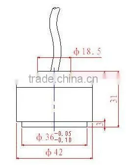 200KHz Smaller Ultrasonic Water Level Sensor Probe200KHz Smaller Ultrasonic Sensor for Distance MeasurementUltrasonic Transducer