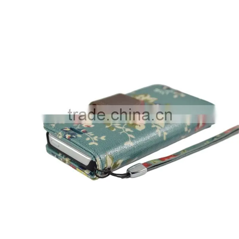 Beauty Printing Flower Pattern Leather Case For Wiko Barry