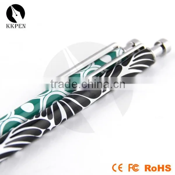 KKPEN ball point pen with diamond 3 in 1 metal multifunction pen custom shape pen