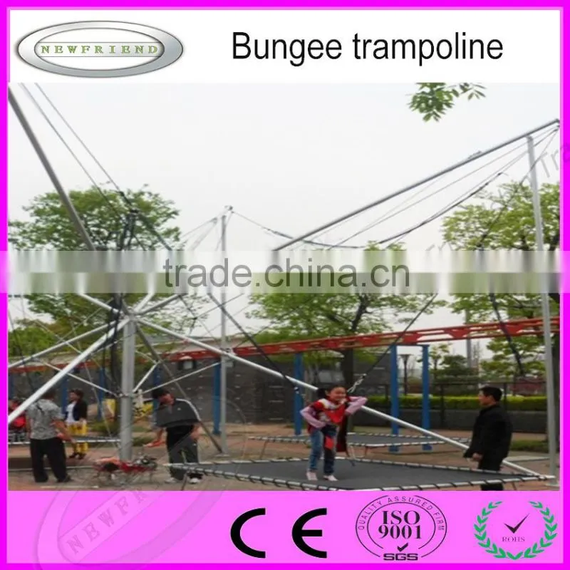 China factory Hot sell inflatable bungee trampoline sale