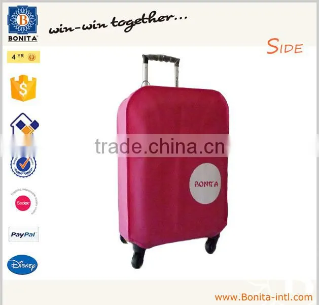 New design Luggage Cover to against dirt Non Woven baggage cover for protecting your suitcase