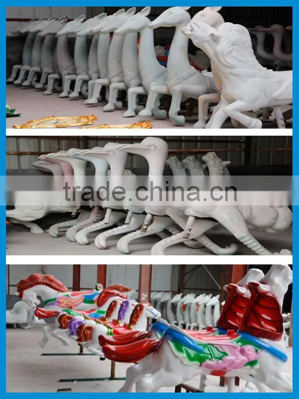 Christmas Mini Cute Musical Carnival Rides Merry Go Round for Kids