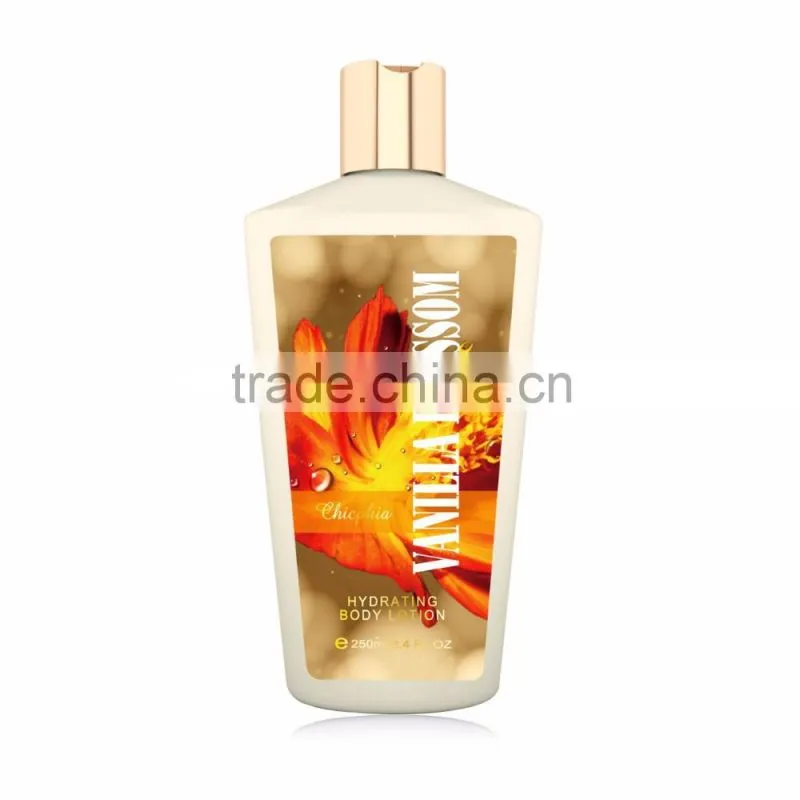 Chicphia 250ml/8.4 fl.oz OEM korea body whitening lotion vanilla blossom