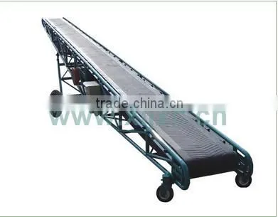 The Mobile belt conveyor