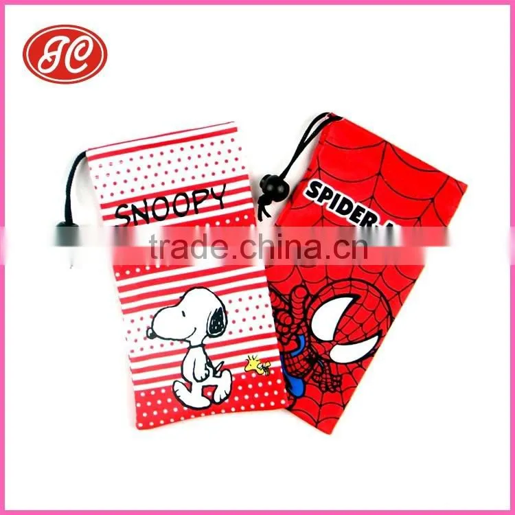 customized logo waterproof phone pouch eyeglasses bag