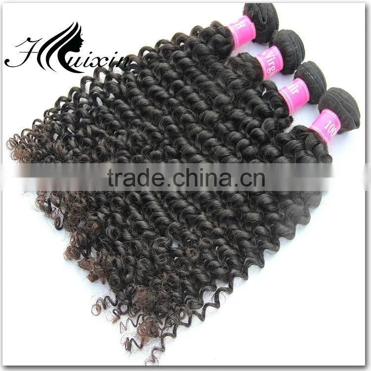 Hot top grade full stock factory price100%unprocessed virgin remy hair soft&full wholesale virgin 6A remy italian deep wave hair