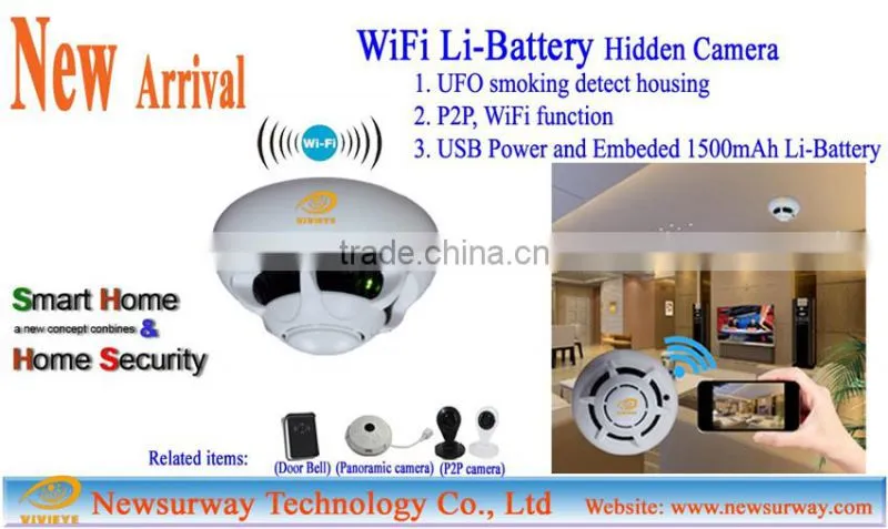 New arrival!! Security H264 Mini Wireless Portable Hidden Camera
