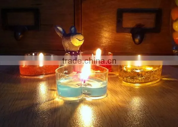 Wholesale flameless scented jelly tealight candle