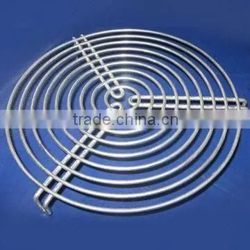 120 mm Fan Grill Chrome Metal Wire Finger Guard PC Case