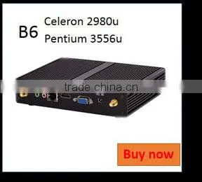 Partaker Fanless Mini Computer Processor I5 5200u types of computer in hospital