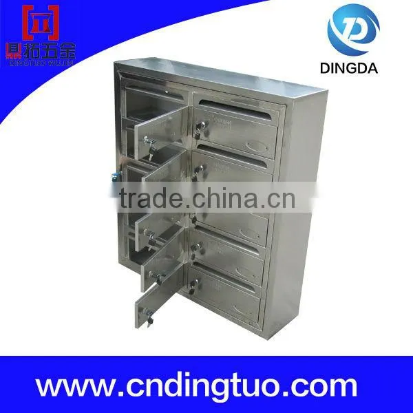 OEM & ODM Modern High Quality Stainless Steel Post Mailbox M10-1A