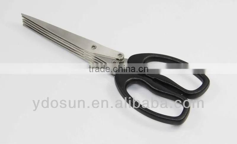 5 blades scissors &stationery food scissors