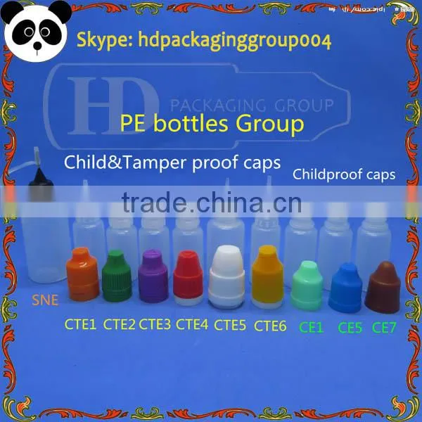 China new design 30ml/1oz twist caps bottle for e-juice long dripper twist off cap