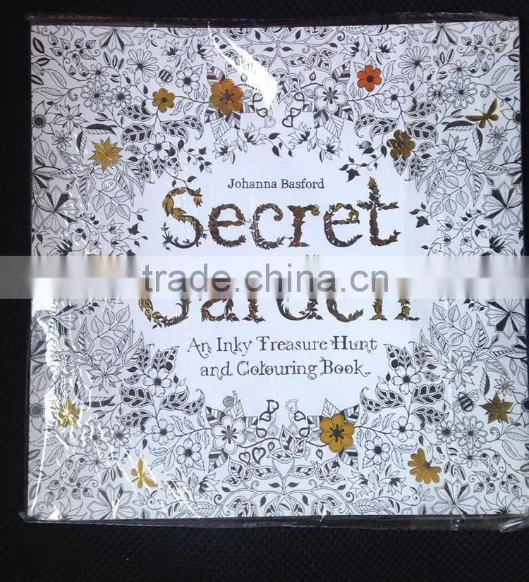 Shenzhen colouring secret garden adult and children drawing coloring book printing