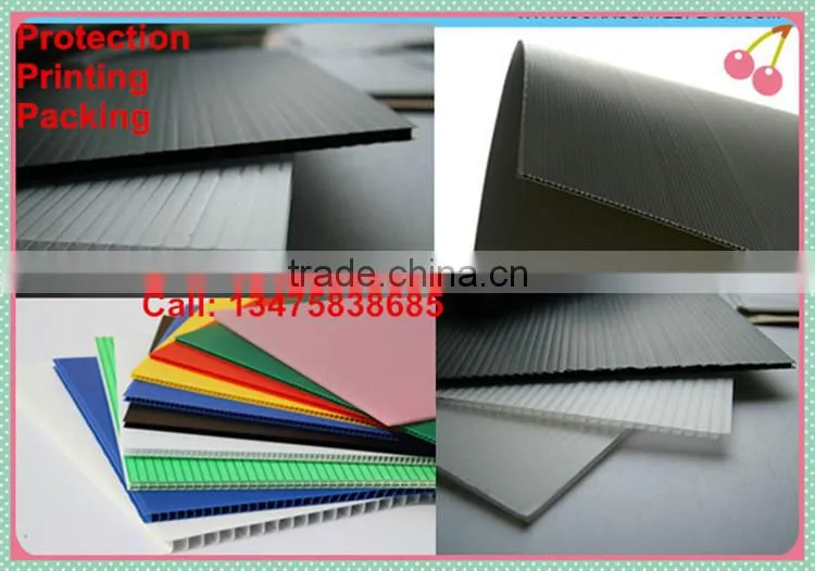 PP corrugated plastic slip sheet