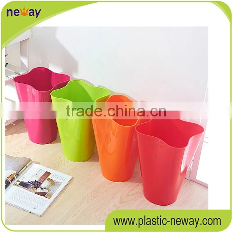 China wholesale thick PP open top Eco-Friendly 10L novelty cheap car trash can