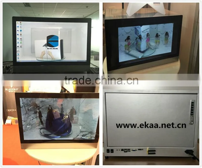 65" newest A grade panel open frame lcd monitor transparent lcd monitor
