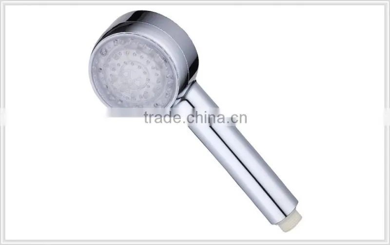 Environmental carbon led lighted shower heads,taihe led shower head