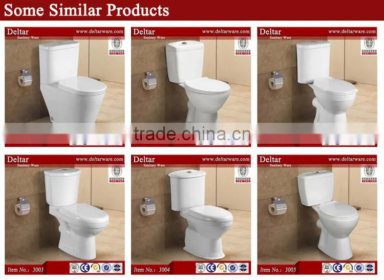 Africa Popular Two Piece Toilet WC_Wholesale Toilet Price_Economy WC Toilet Both S-trap P-trap