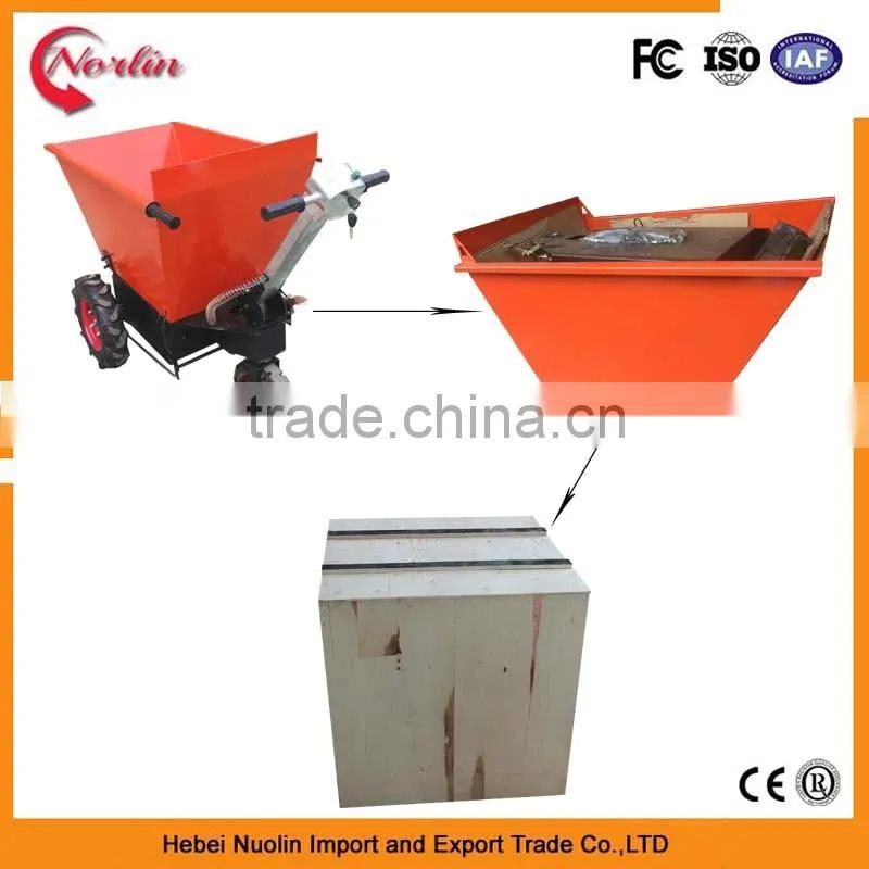 Electric luggage trolley for hotel