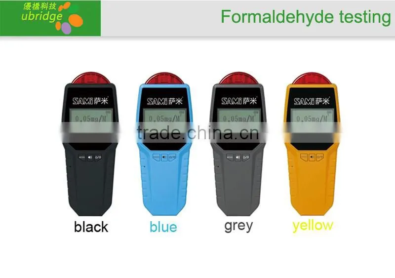 Hi precision Formaldehyde Analyzer with battery Cpacity 1000mAH