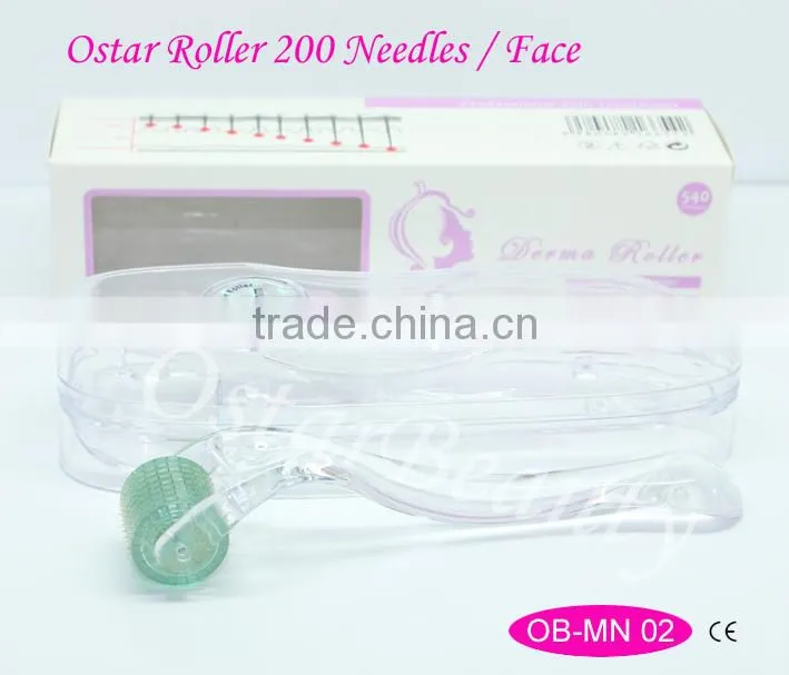 2015 Popular titanium micro needle roller / derma roller skin nurse system MN 02