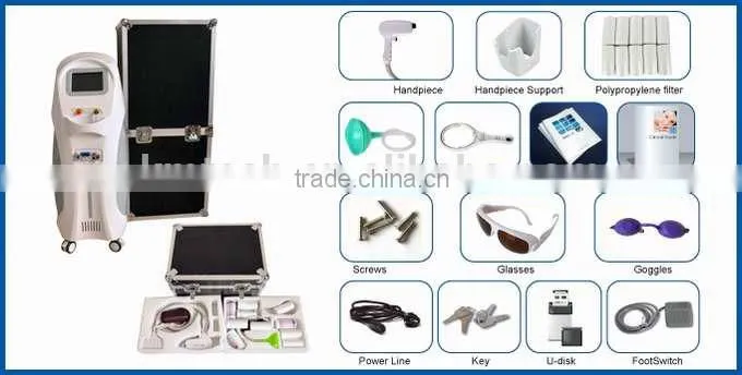 New products 2016 Permanent Ipl +808 nm diode laser hair removal machine/laser hair removal germany