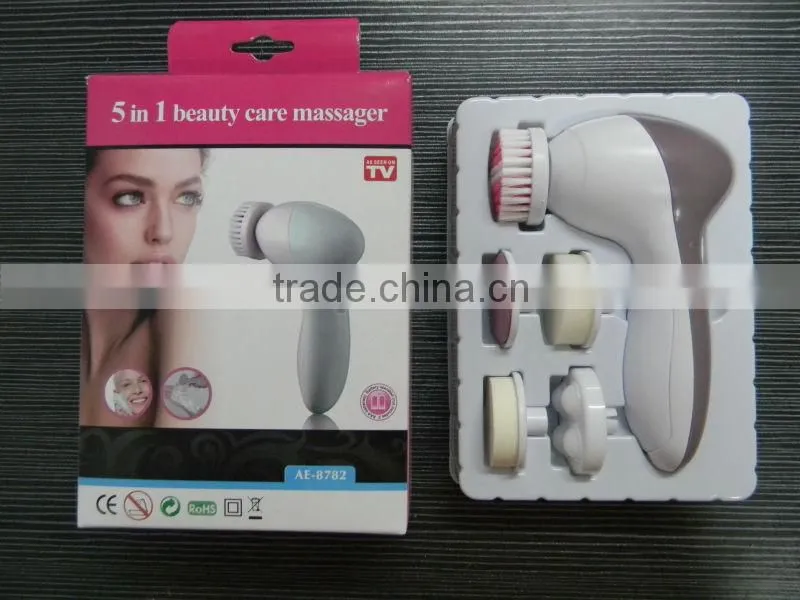 Brush electrical facial massager