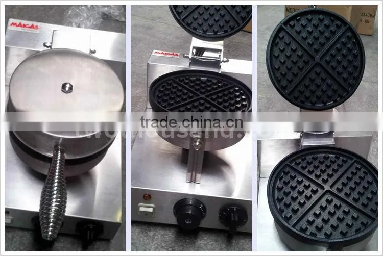 2015 Waffle Maker Machine Price for Single Head with timer
