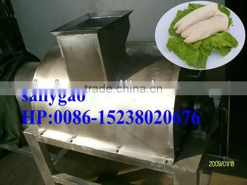 SS trotter dehairing machine sheep trotter dehairing machine