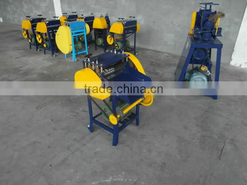HXD-KA electrical machine and scrap copper wire stripper cable peeling machine cable making equipment for sale