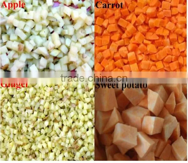 High quality dice engraving machine/ vegetable fruit dicing machine