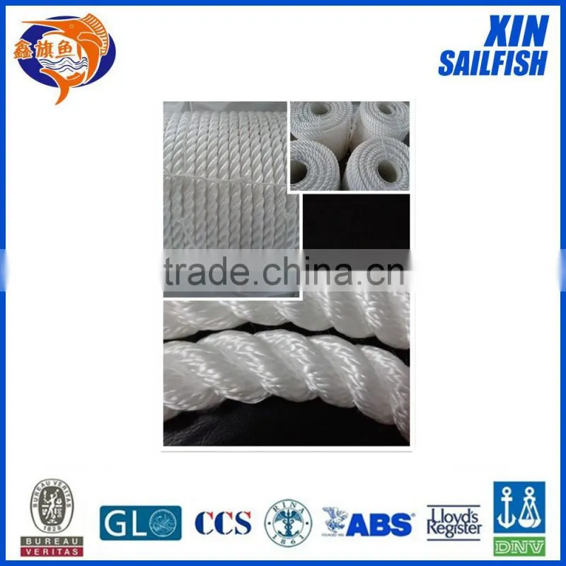marine hawser ship use 8 strand 60mm pp rope