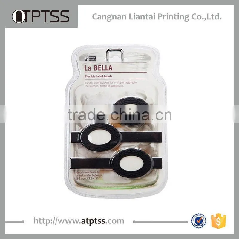 New style design elastic bottle label