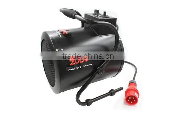 Indoor heating with professional air flow electric heater
