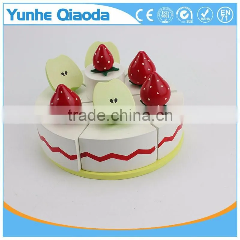 birthday cake set - Wooden Play Food birthday cake