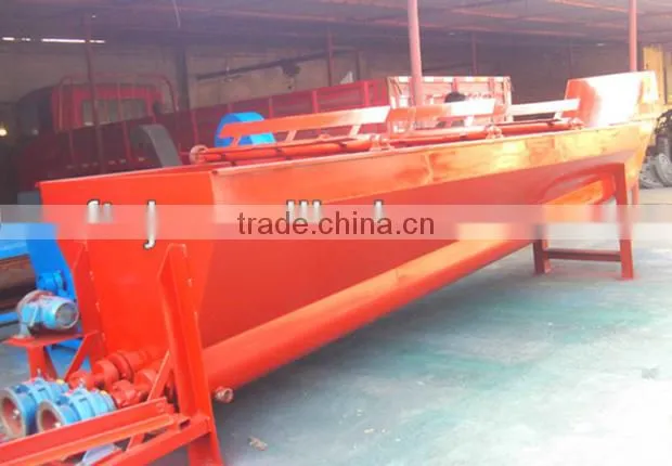 Large-sized rinsing and seperating tank for soft plastic