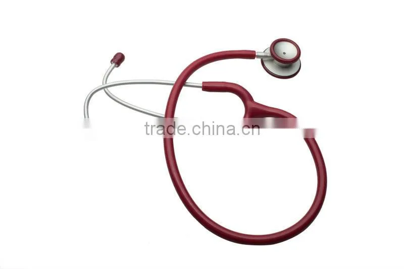 Cheap Price Frosted Aluminum Alloy Medical Stethoscope