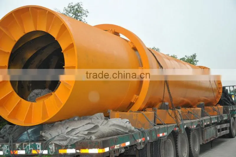 Carbon steel steam tube rotary drum dryer with best price