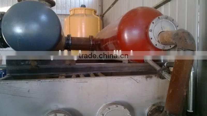 manufacturer of cintinuous waste tyre pyrolysis plant and recycling machine to oil