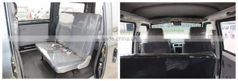 Military Quality 8 Seats Powerful Petrol Engine Mini Van With Best Price
