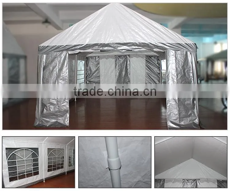 2017 New food grade metal garden used carport with arched roof With Adjustable Speed