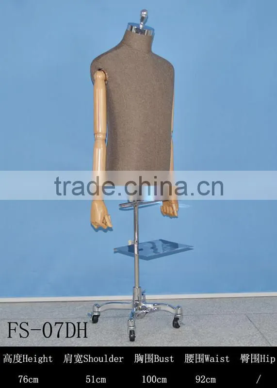 Fashion tailor male mannequin dummy for window display